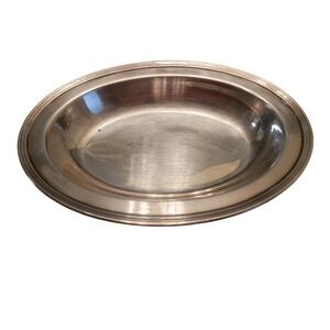 BARBOUR Silver Plate Co. International Silver Co. Oval Serving Tray 6031